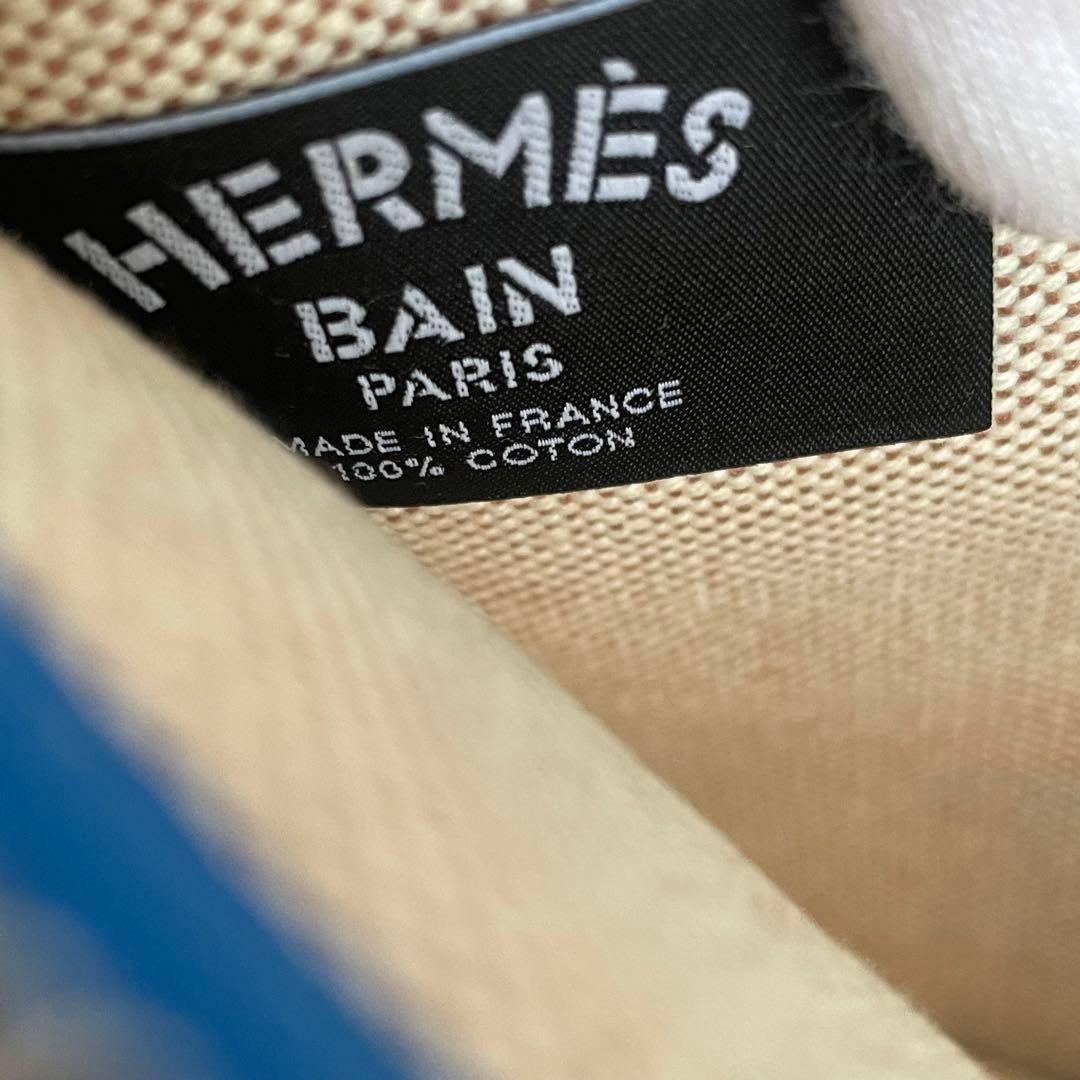 HERMES フラットポーチ ヨッティング カノエH セカンドバッグ エルメス