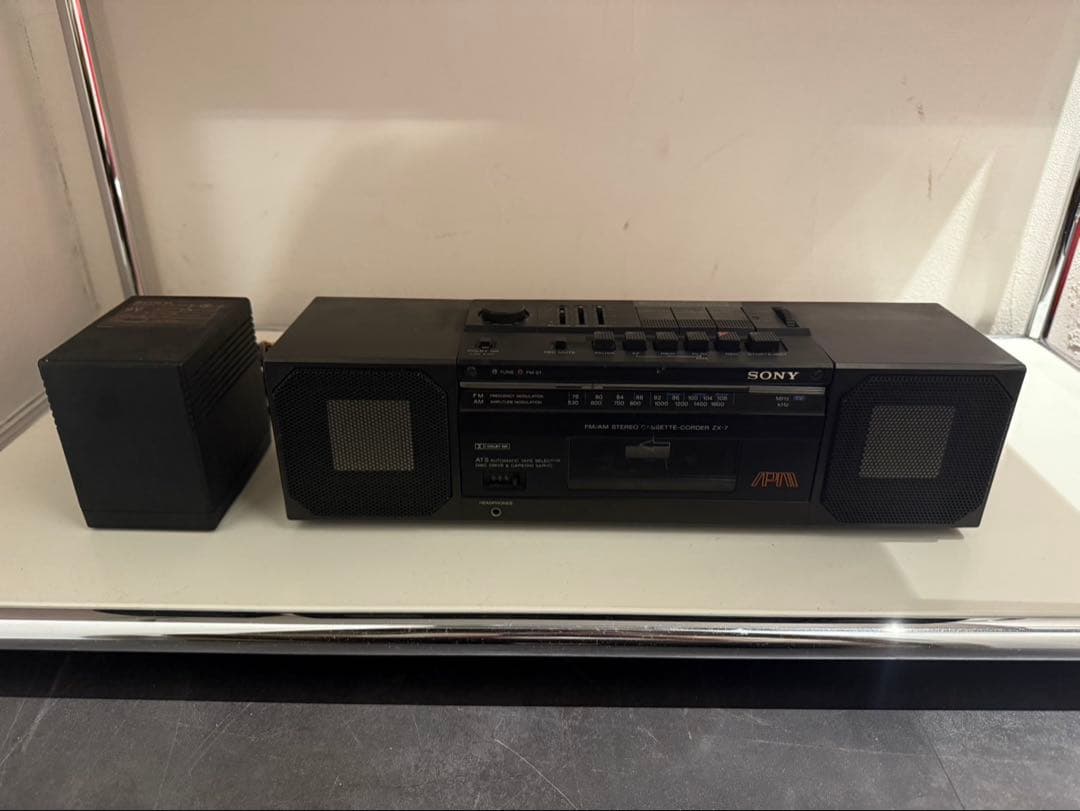 希少 SONY ZXー7 AM FM ステレオカセットレコーダー SONY ZXー7 AM FM ステレオカセットレコーダー