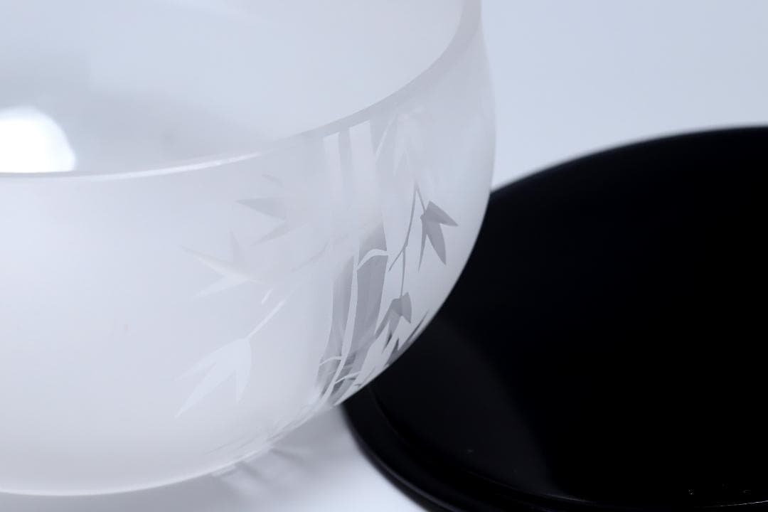 上野良樹 窯変硝子平水指 共箱 美品 硝子 ガラス 古美術 【正一古美術