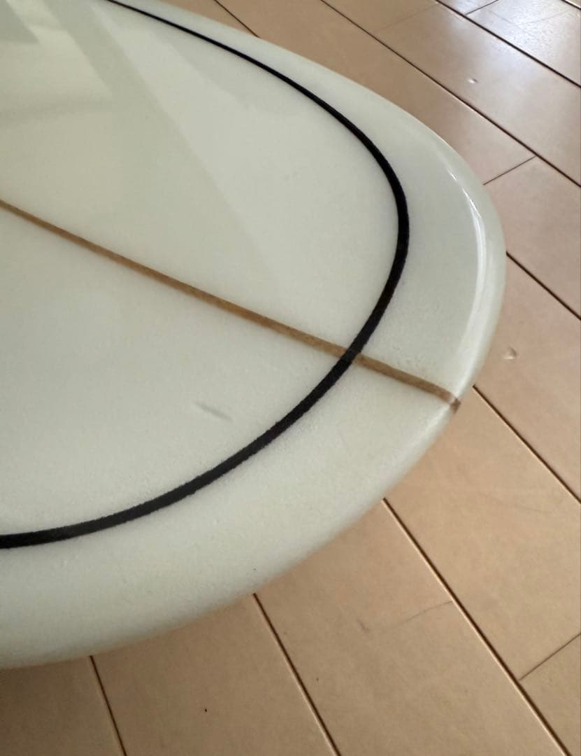 美品★ 7.4ft ミッドレングス　ハードケース　フィン付き【引き取り限定】