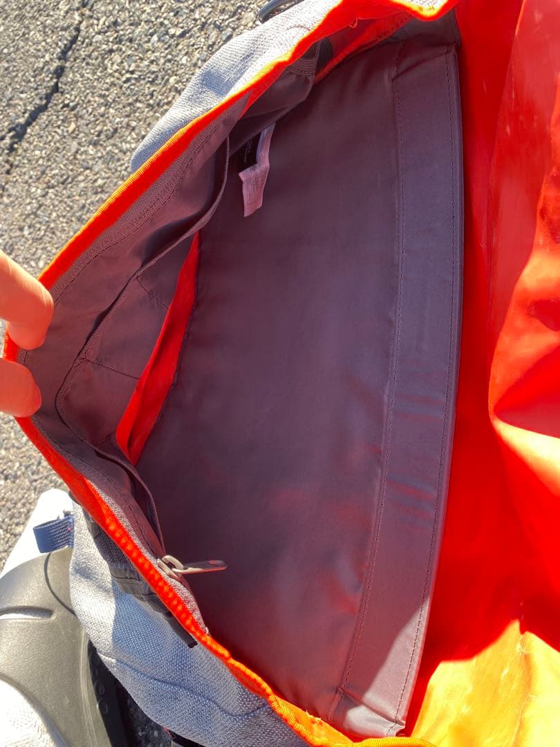 Timbuk2メッセンジャーバッグ Sサイズ グレー×オレンジ ショルダー