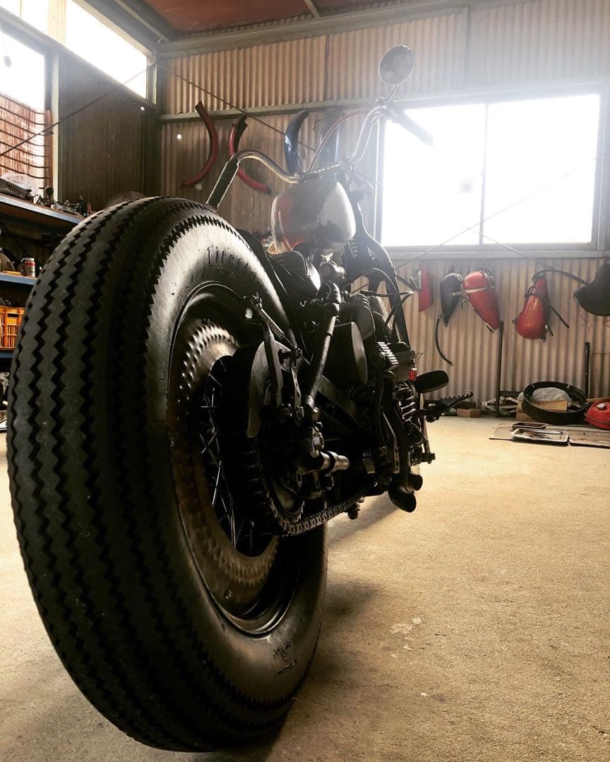 太*人様 ショベル パン ナックル サイドバルブ チョッパー 16インチ