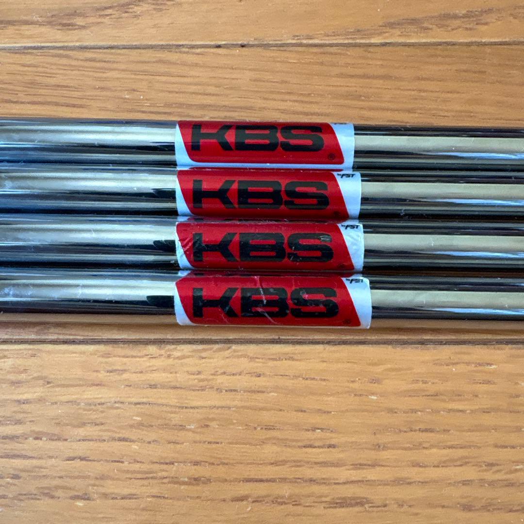 KBS S−TAPER 130X PW-7I ４本 KBS $-TAPER | 商品情報 | ゴルフシャフト製造販売・リシャフトのKBS