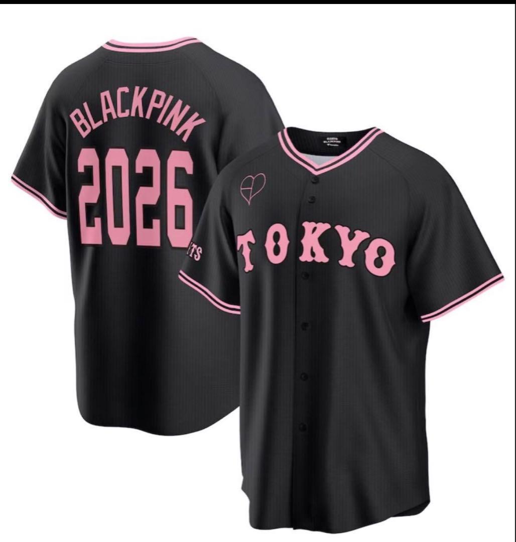 読売ジャイアンツ×BLACKPINK ユニフォーム ブラック L 読売ジャイアンツ×BLACKPINK ユニフォーム ブラック M サイズ - メルカリ