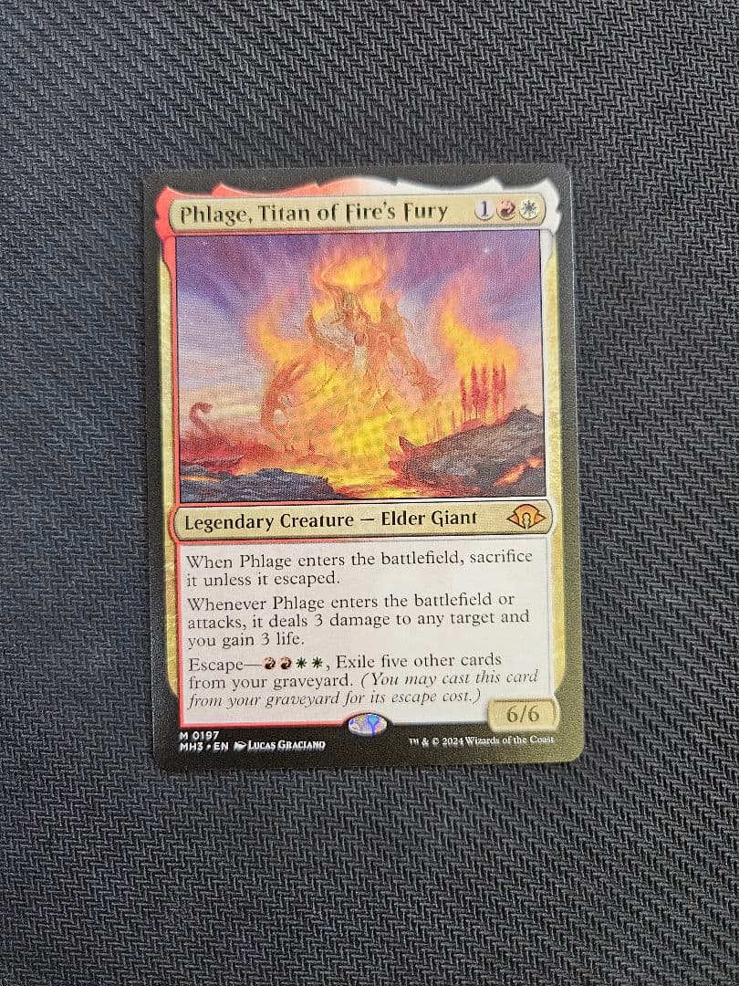 MTG 火の怒りのタイタン、フレージ 英語