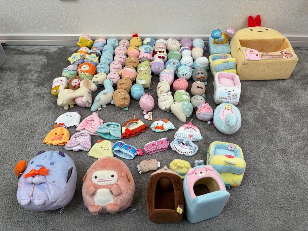 すみっコぐらし　手乗り　ぬいぐるみ San-X（サンエックス） すみっコぐらし てのりぬいぐるみ : ビッグ