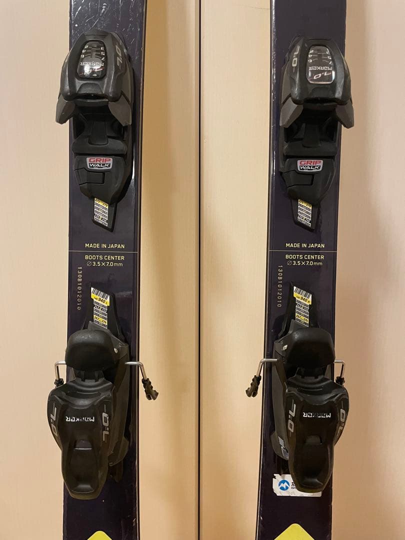 送料着払い○Vectorglide スキー板 130cm ビンディング付き