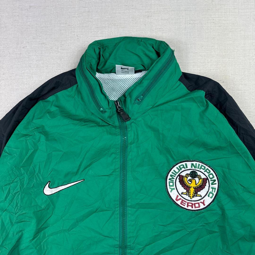 90s NIKE 読売東京ヴェルディ Jリーグ ナイロンジャケット サッカー