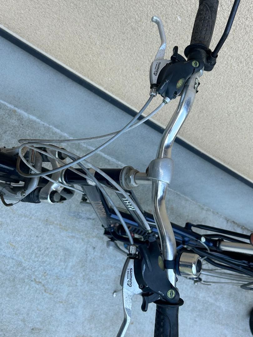 Louis Garneau シティサイクル ネイビー 引き取りor - メルカリ