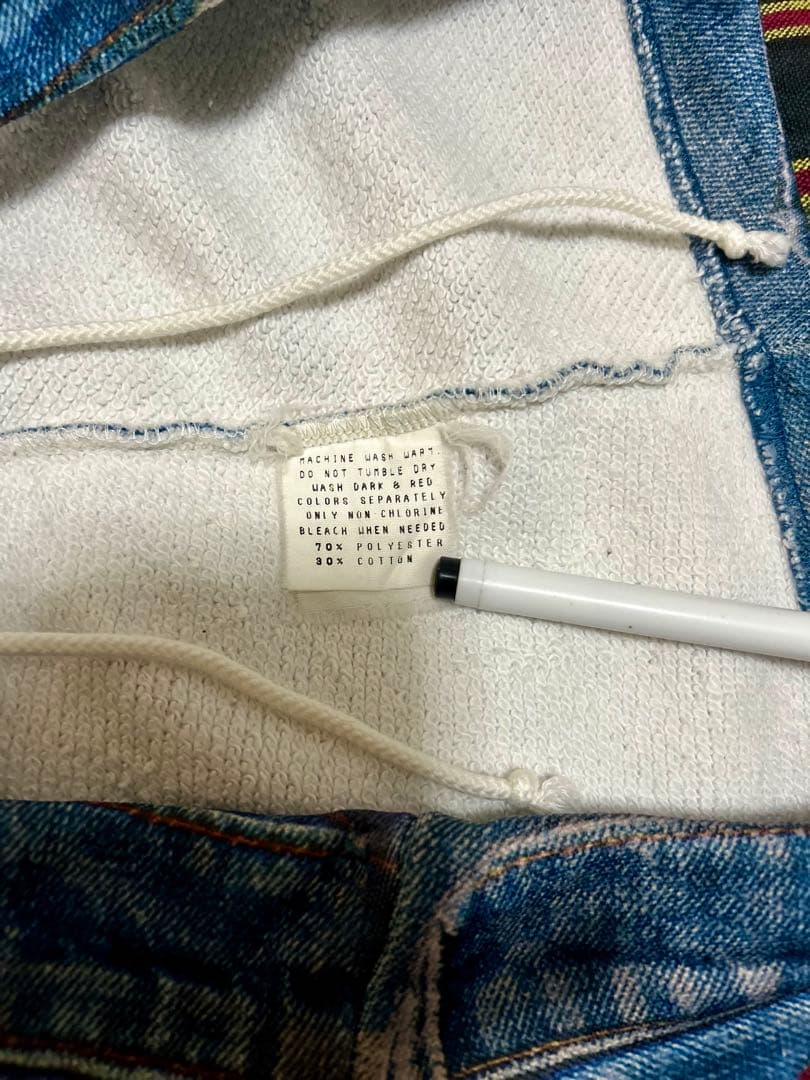 C.U.E. 転写Levis501XX大戦モデルスウェットデニム リーバイス大戦