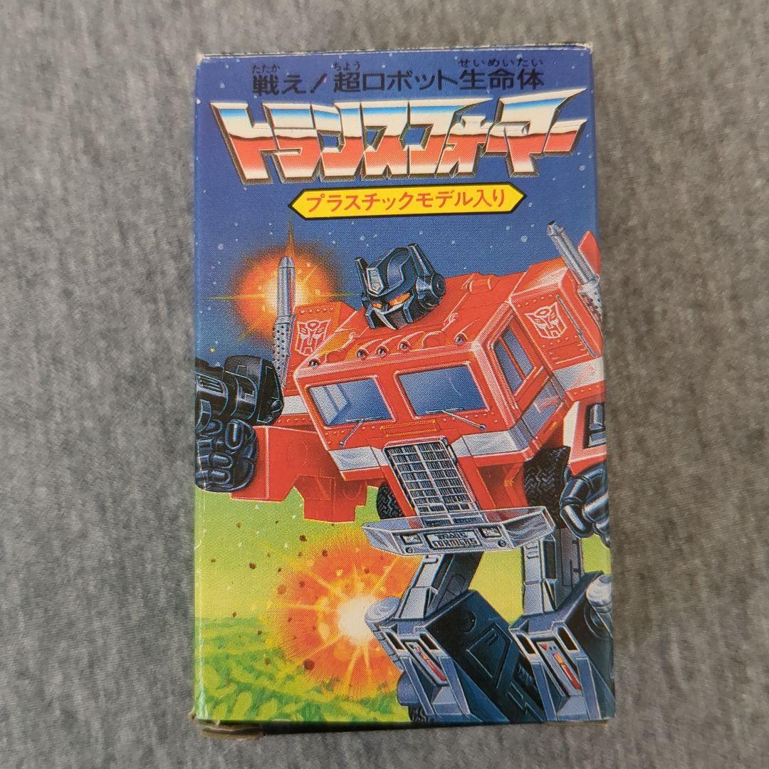 カバヤ トランスフォーマー 食玩 コンボイ 昭和レトロ 当時物 - メルカリ