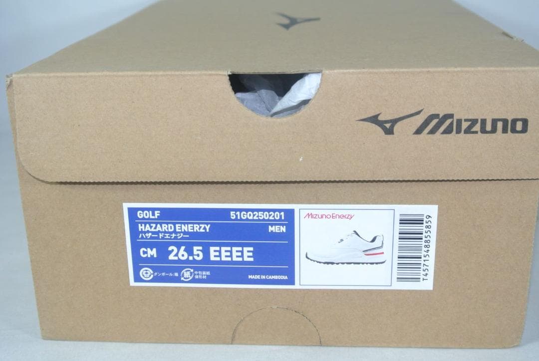 ミズノ ハザードエナジー(ゴルフ／防水) 51GQ250201 26.5CM