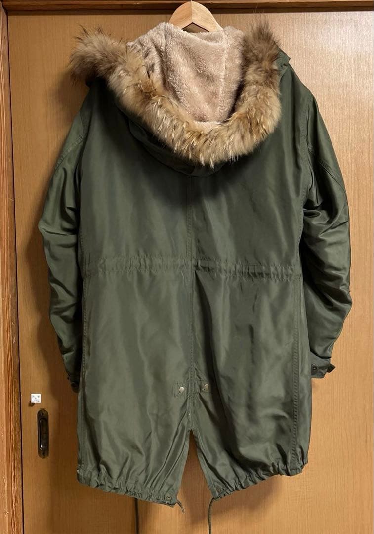 AMERICAN RAG CIE】ファー付 ボアライナー ミリタリージャケット