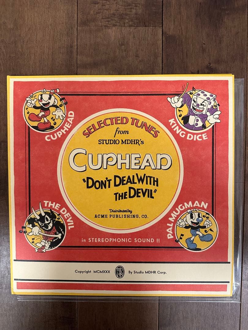 cuphead カップヘッド　ゲーム　サウンドトラック　レコード カップヘッド／Cuphead サウンドトラック アナログレコード 2LP」の