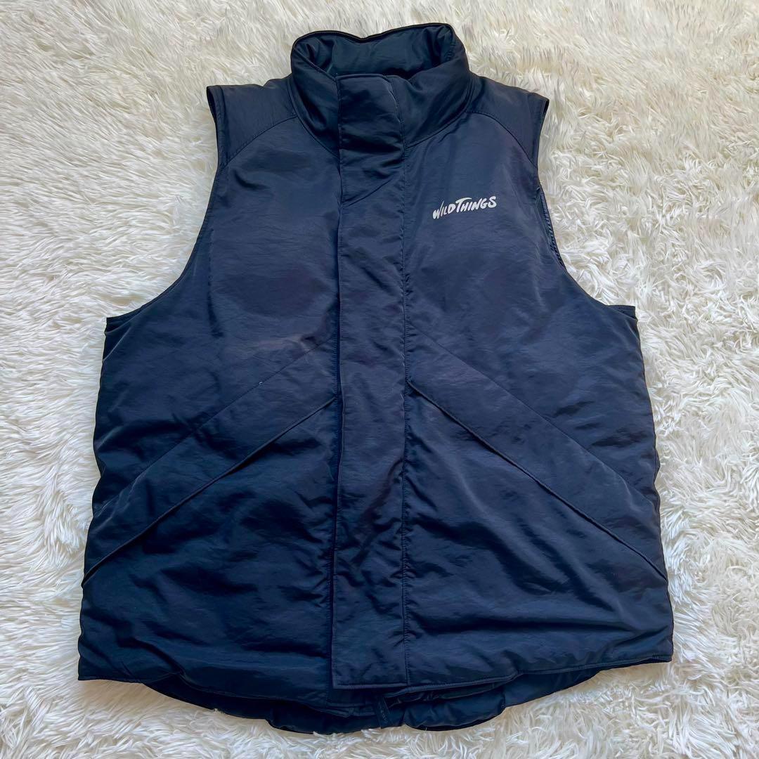 WILD THINGS (ワイルドシングス)別注 デナリ パフ ベスト ワイルドシングスの「デナリジャケット」がベストに変身⁉︎ 着こなしの