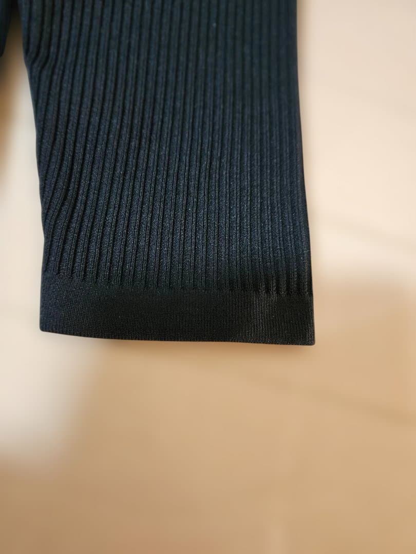 パーリーゲイツPGG 黒リブセーターsize6 L108819666 最 安値 で