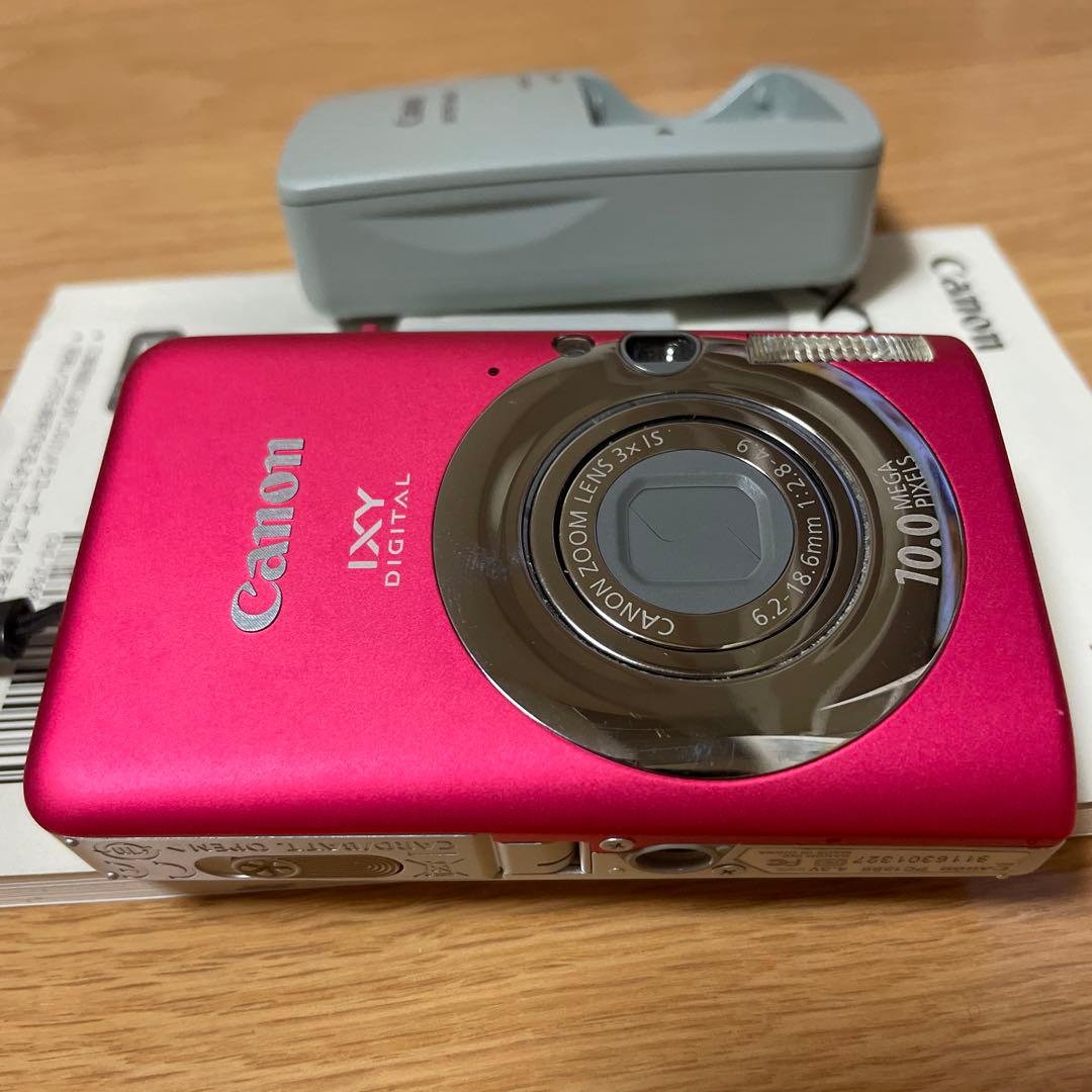 Canon IXY DIGITAL 110 IS ピンク