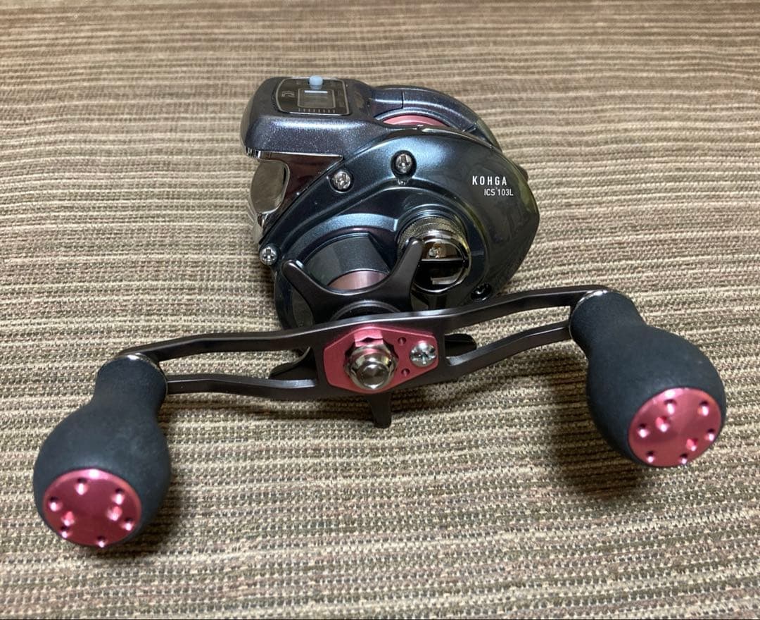 ダイワ　KOHGA 紅牙 ICS103L タイラバなどに Amazon | ダイワ(Daiwa) タイラバ ベイトリール カウンター付き 紅牙