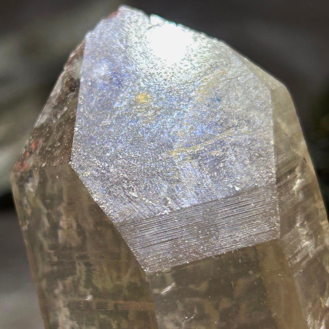 ☆別格高級品！来福開運秘宝③マニカラン　ファントムクォーツ　水晶　原石クラスター マニカラン水晶クラスター【Sサイズ】【ファントム】CLMAS-219｜浄化