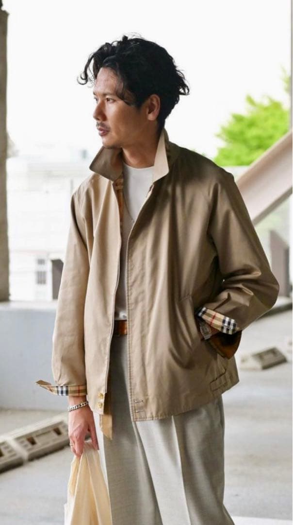 Burberrys バーバリー ノバチェック ハリントンジャケット - メルカリ