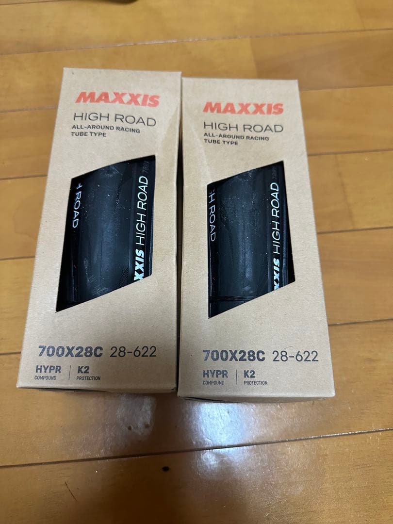 MAXXIS HIGH ROAD 28C クリンチャー2本セット MAXXIS HIGH ROAD 28C クリンチャー2本セット MAXXIS HIGH ROAD 28C