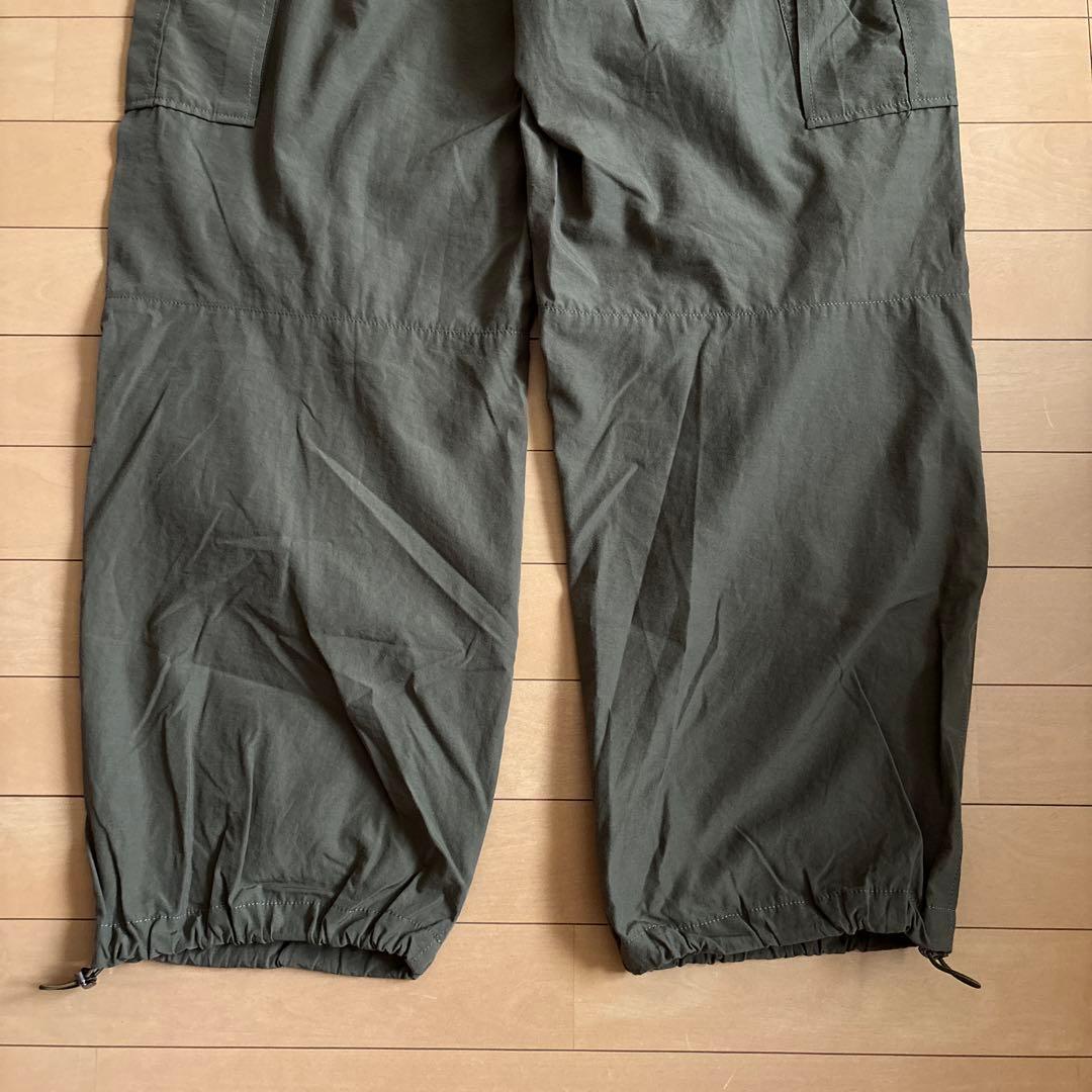 FRAMeWORK ナイロンカーゴパンツ カーキ サイズ40 - メルカリ