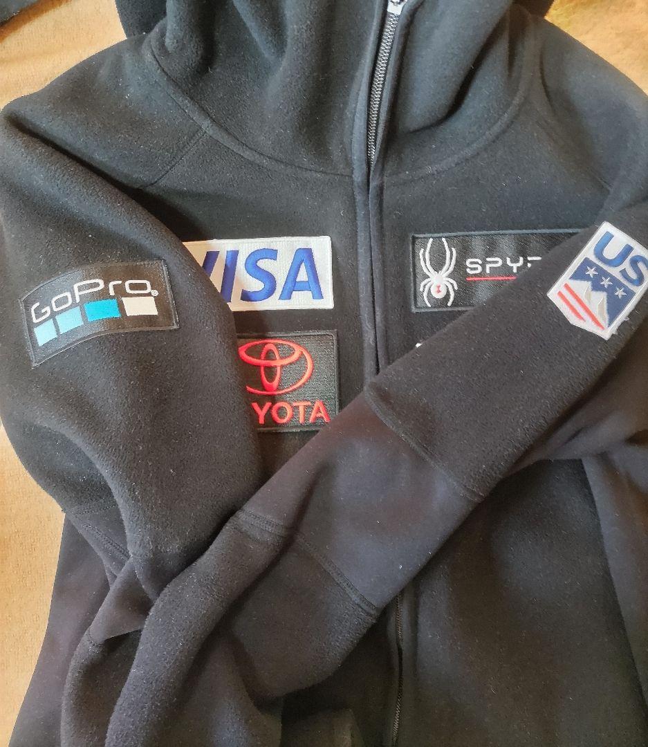 f美良品 SPYDER スパイダー U.S.SKI TEAM パーカージャケット