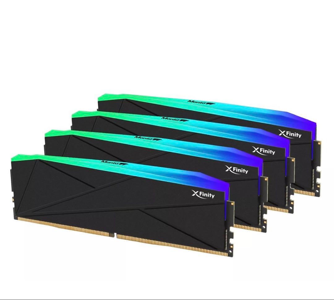 DDR5-6000 32gb (16gb×2 + ダミー×2) G.SKILL Trident Z5 RGB Series 64GB (2 x 32GB) 288-Pin PC RAM DDR5
