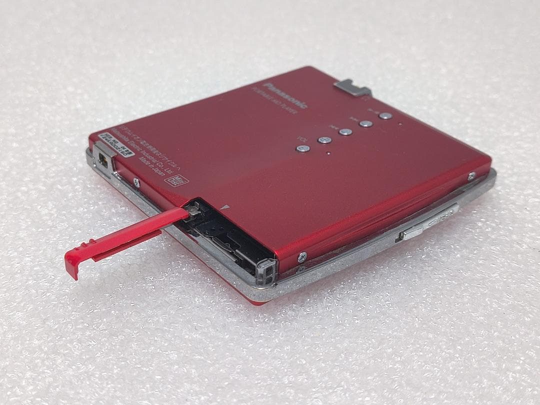 通電確認済】パナソニック ポータブルMDプレーヤー SJ-MJ99