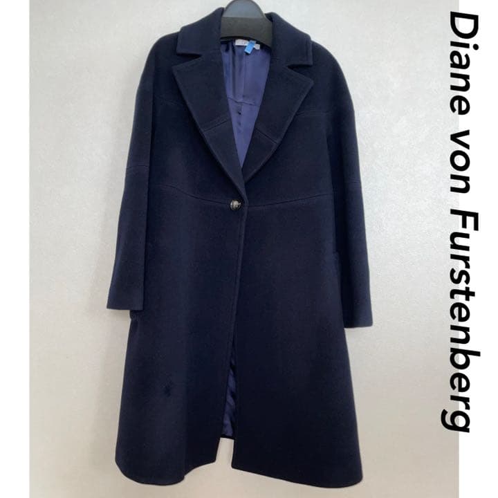 Diane von Furstenberg コート　ネイビー Sana Dress – Diane von Furstenberg