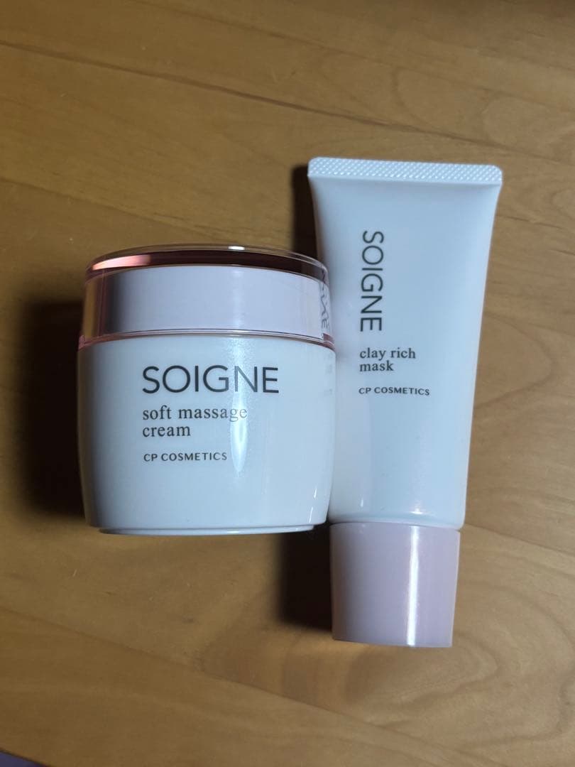 CPコスメ SOIGNE ソフトマッサージクリーム& クレイリッチマスク CPコスメ SOIGNE ソフトマッサージクリーム& クレイリッチマスク｜CP