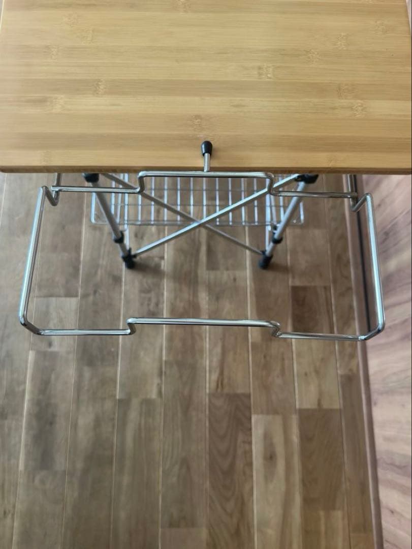 廃盤】snow peak フィールドキッチンテーブル ガビングフレーム付き