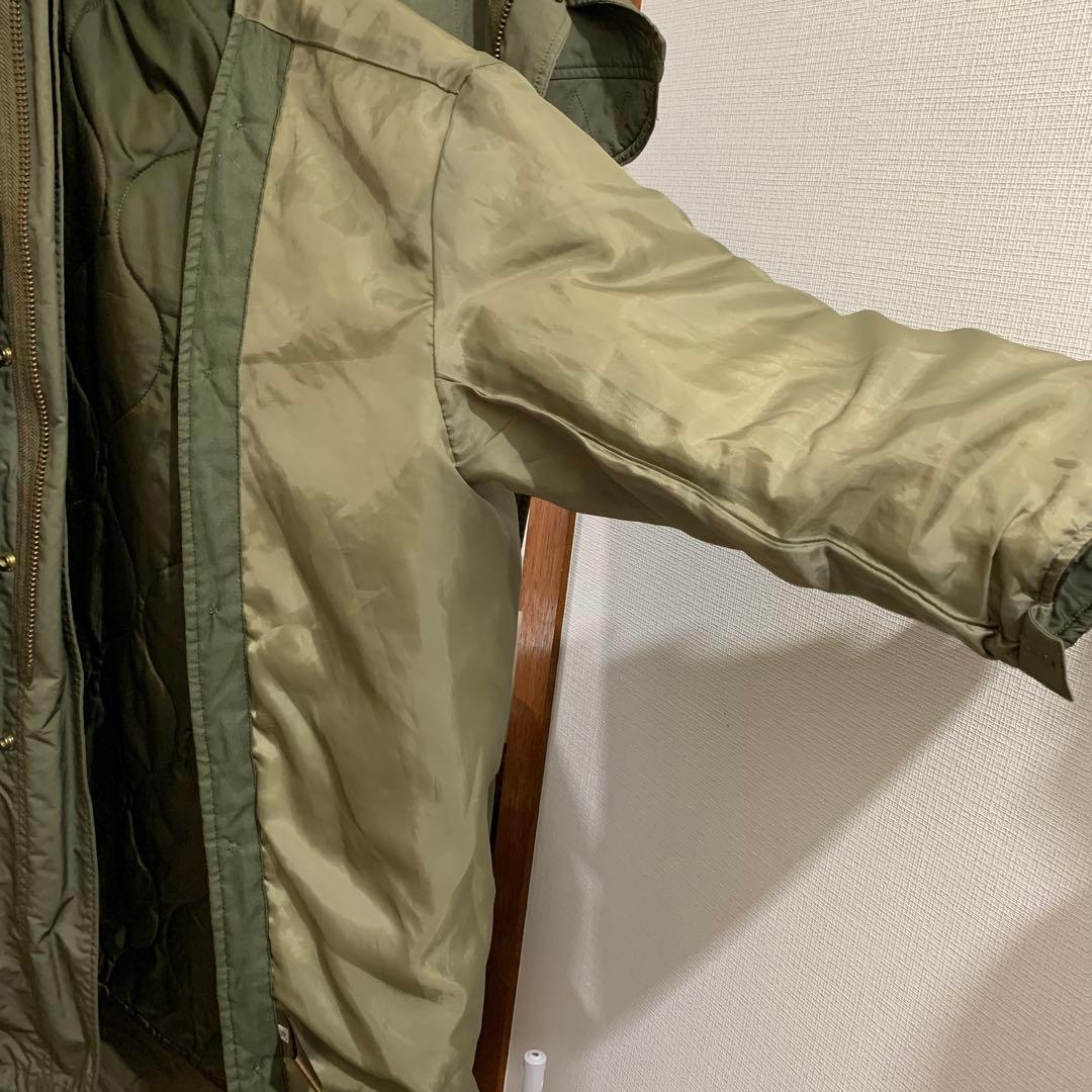 ドゥーズィエムクラス M65 モッズコート キルティング コートファー