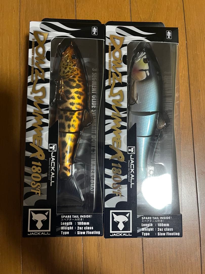 ジャッカル ダウズスイマー180SF 2個 ジャッカル DOWZ SWIMMER ダウズスイマー 180SF【2023年NEWカラー