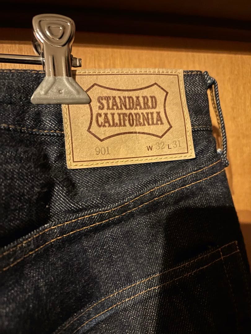 スタンダードカリフォルニア デニムパンツ 901 66 W32