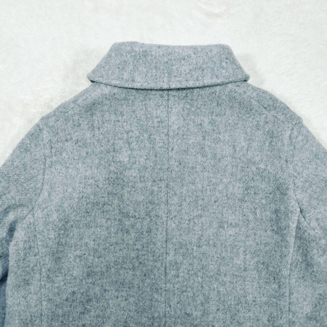 良品☆42サイズ】ダントン DANTON ウールモッサ ライトグレー