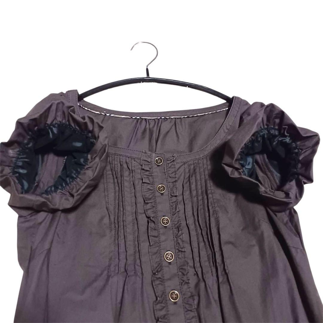 BURBERRY BLUE LABEL バルーンシルエット ワンピース