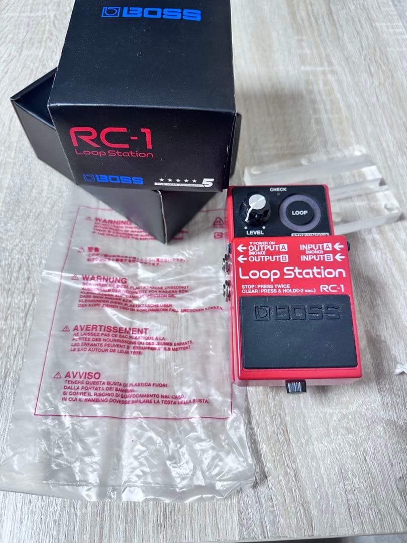 BOSS RC-1 ループステーション 赤 BOSS RC-1 Loop Station ルーパー エフェクター ボス RC1 | 島村楽器