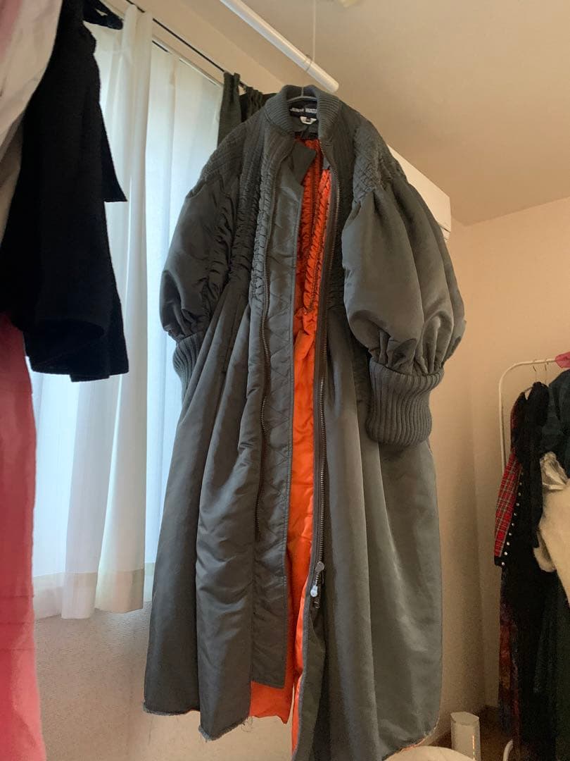 超希少】JUNYA WATANABE ナイロンツイルMA-1 ドレスコート - メルカリ