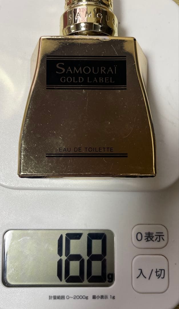 SAMOURAI GOLD LABEL サムライ ゴールドレーベル 50ml - メルカリ