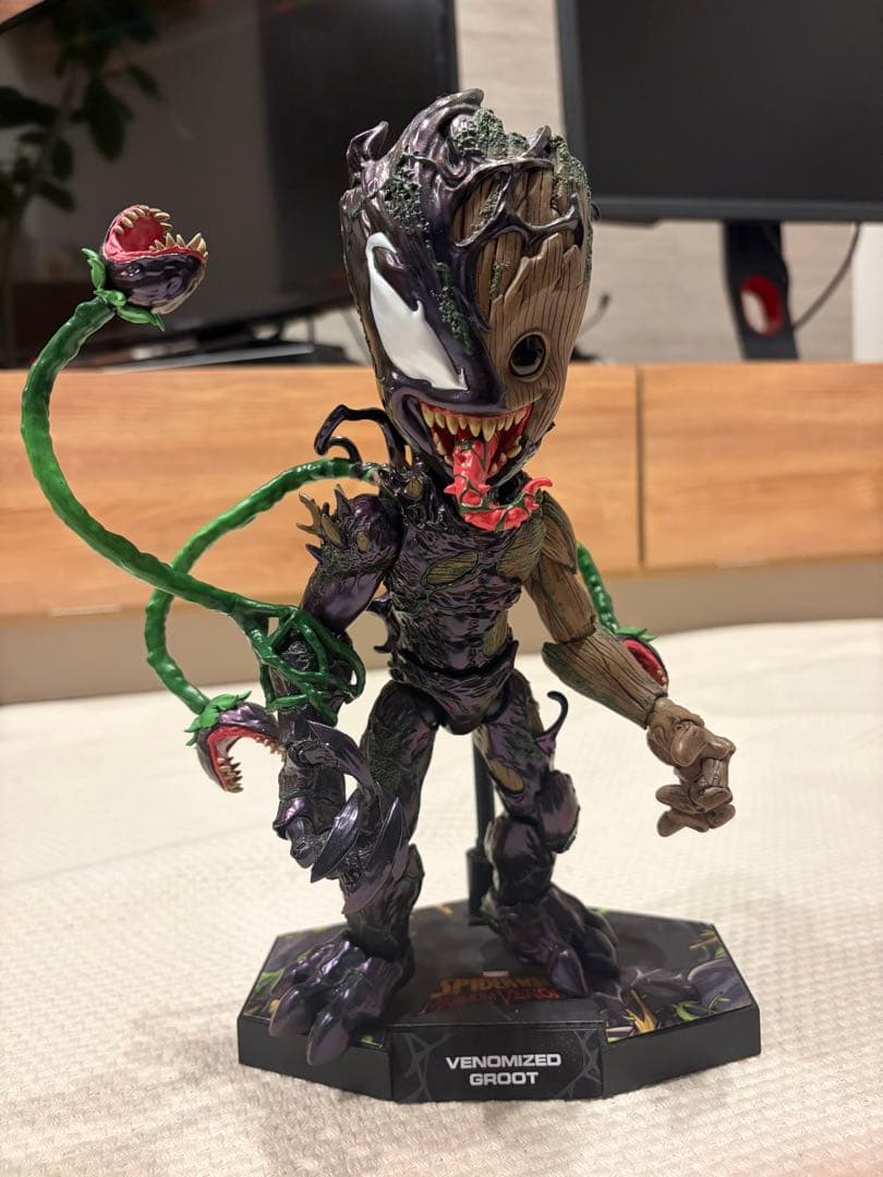 【最終値下げ】ヴェノムグルート　フィギュア グルートがヴェノム化してしまったフィギュア登場 ─ アイアンマンや