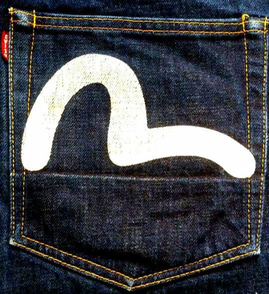 YAMANE EVISU メンズ　デニム 楽天市場】EVISU (エヴィス)YAMANE デニムパンツ キッキー&カモメ刺繍