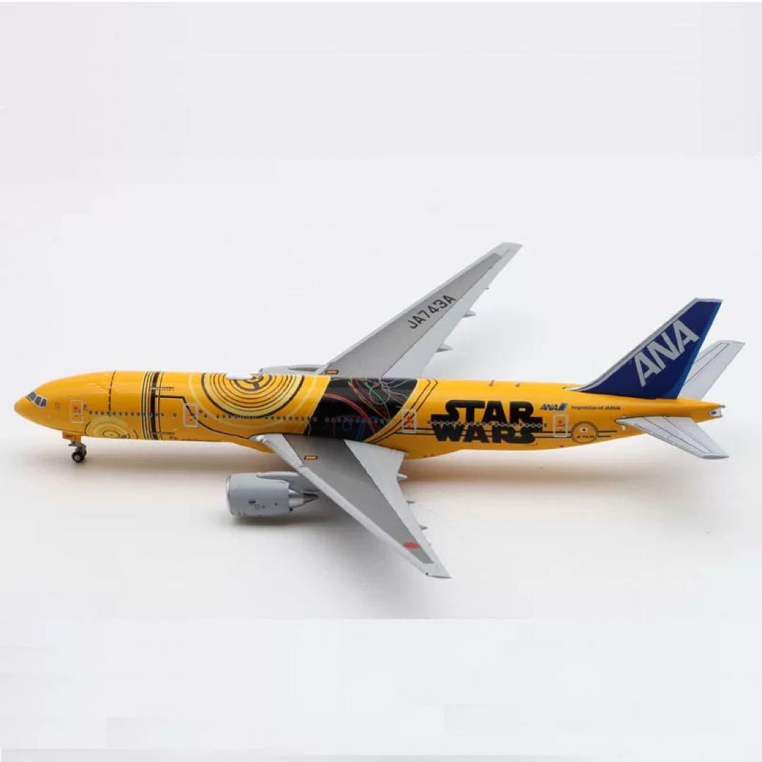 JC Wings ANA 全日空 B777-200ER JA743A 1/400 1:400 JC Wings ANA B777-200ER Passenger Airplane Diecast Aircraft
