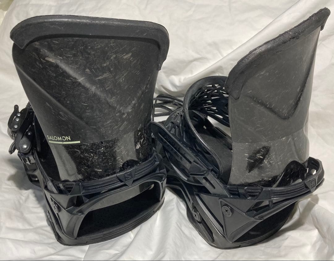 値下！カーボンハイバック高反応！SALOMON クォンタムバインディングM