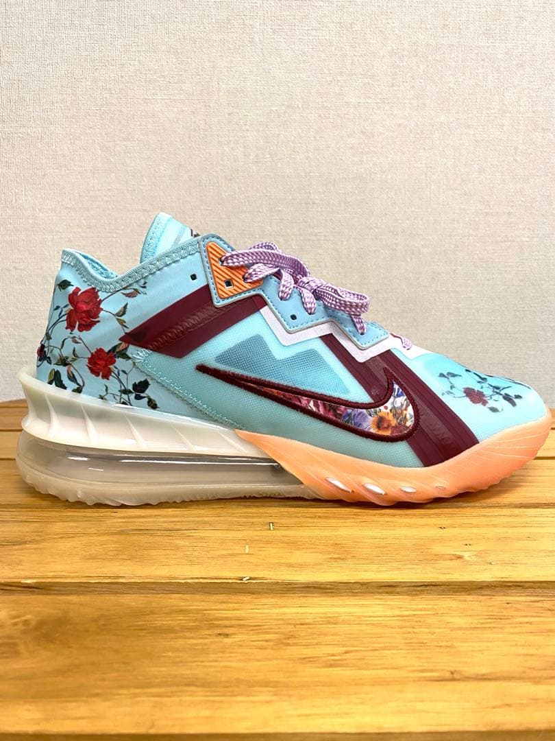 NIKE LEBRON XVIII LOW \"FLORAL\" 28cm 未使用品