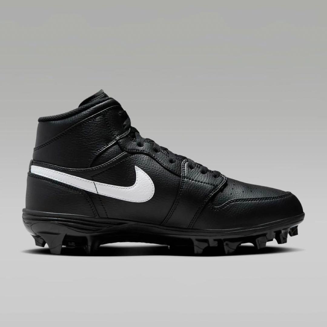 Jordan 1 Mid TD Black　アメフト スパイク 28.0cm　Z
