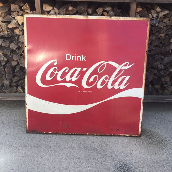 Coca Cola コカコーラ看板昭和レトロ照明広告アンティーク
