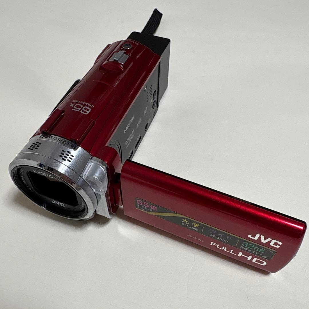 JVC Everio FULL HD ビデオカメラ レッド JVCのビデオカメラのおすすめ人気ランキング【2026年2月】 | マイベスト