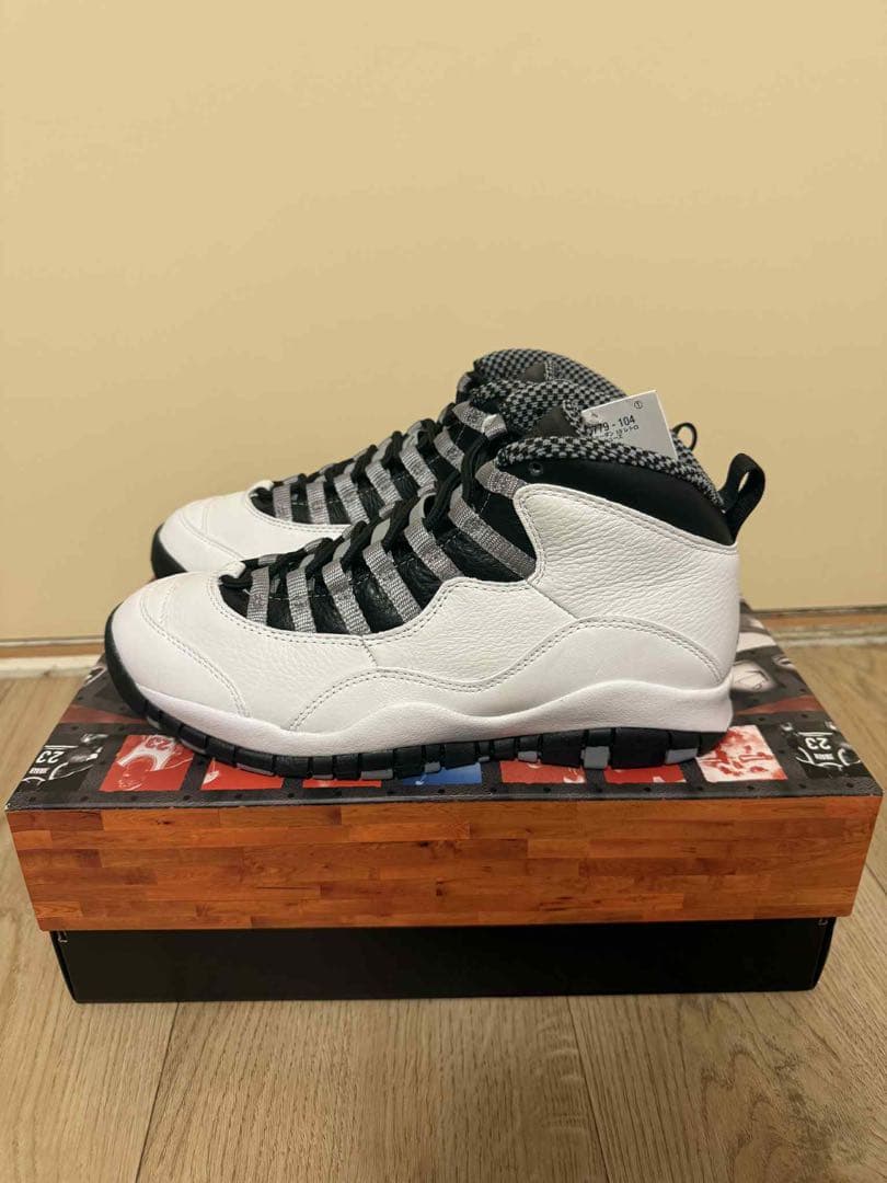 新品　Nike Air Jordan 10 OG \"Steel\" 26cm