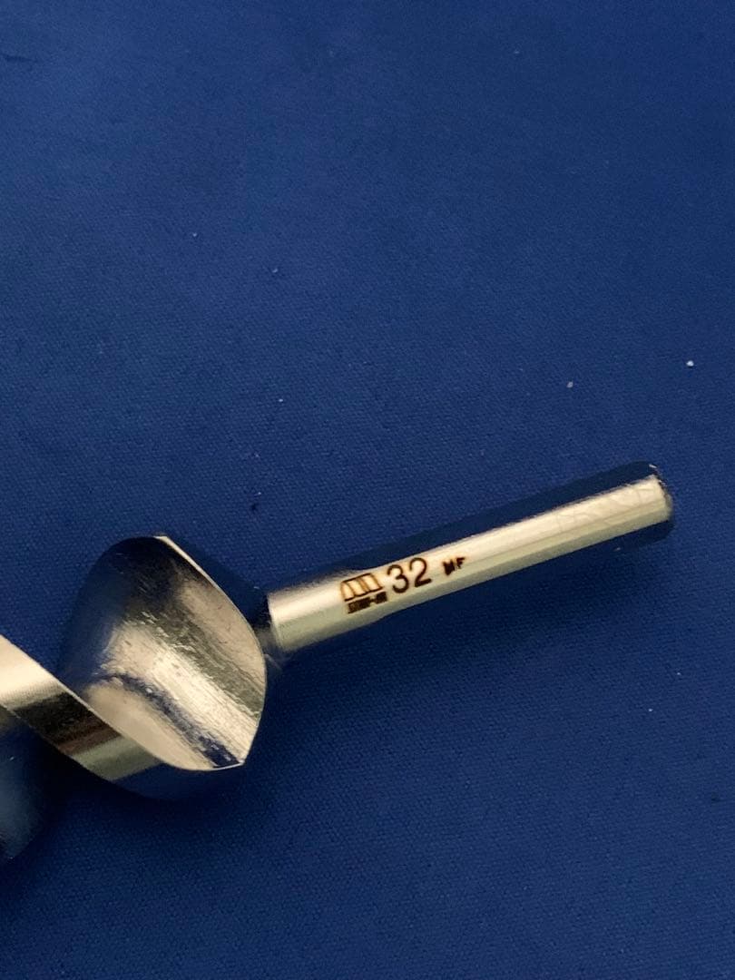 ポールセッティングドリル刃 32x500mm 超硬チップ付 軸径10mm (2)の